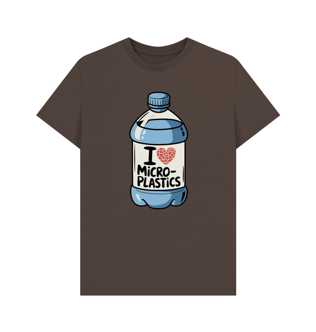 Chocolate I Heart Micro Plastics T-Shirt