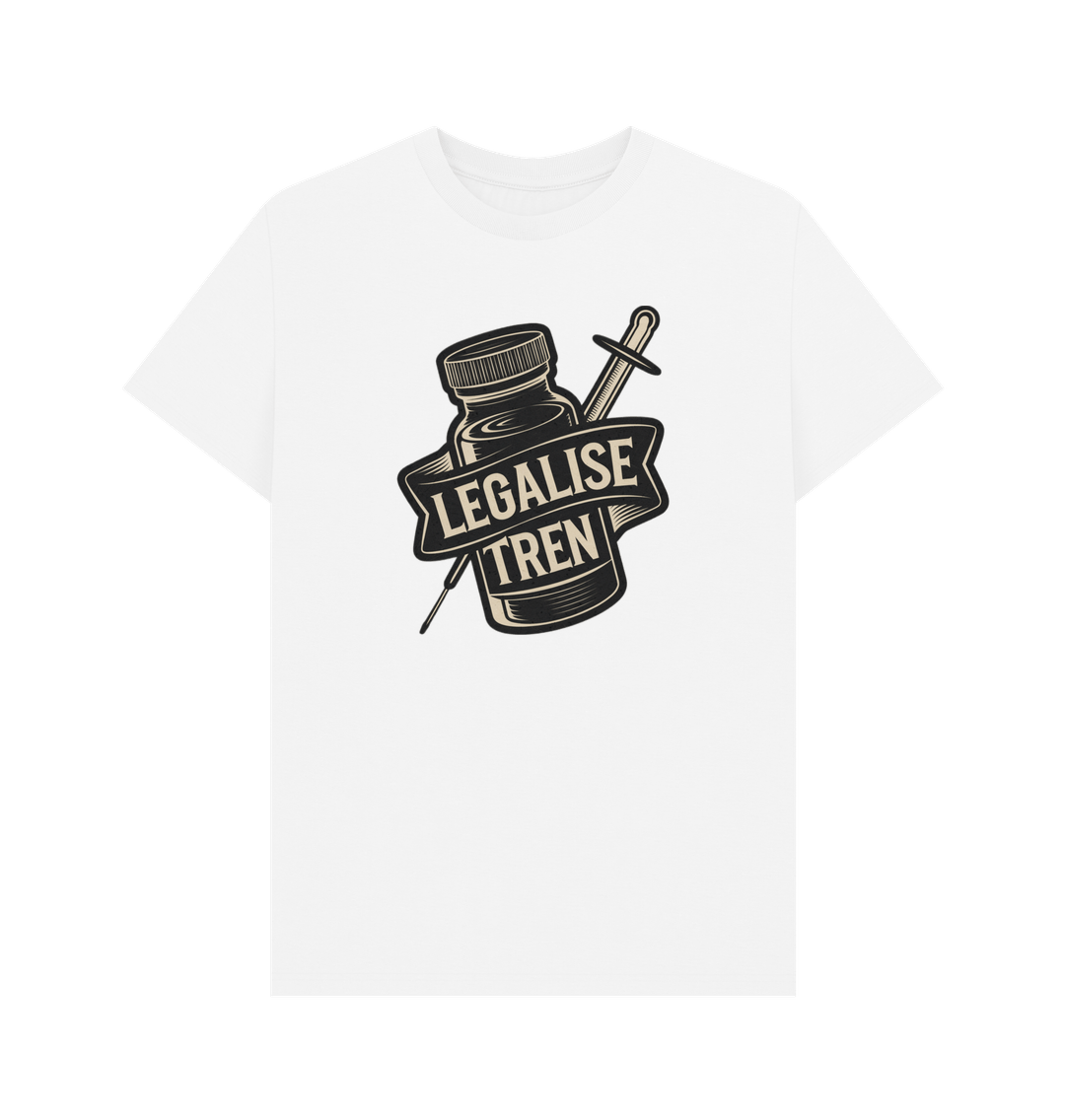 White Legalise Tren T-Shirt