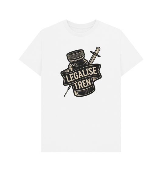 White Legalise Tren T-Shirt